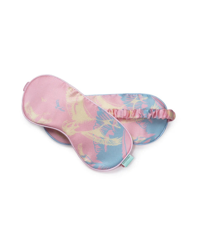 SILK SLEEP MASK - BLUSH PINK