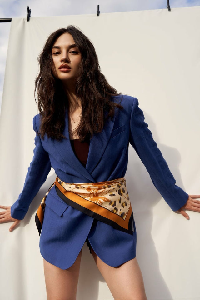 Premium silk scarf "Grace"