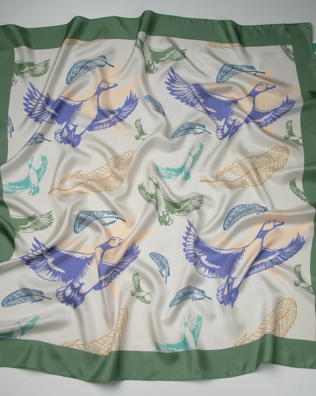 LARGE SILK SCARF