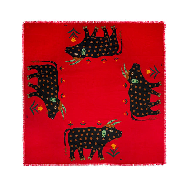 Wool scarf Coby