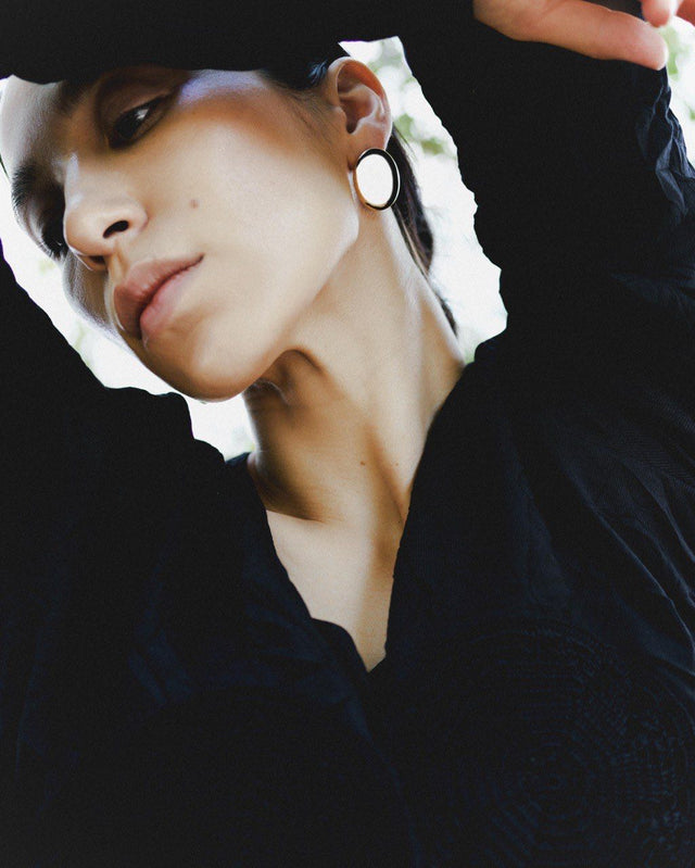 Earrings “Stone” big