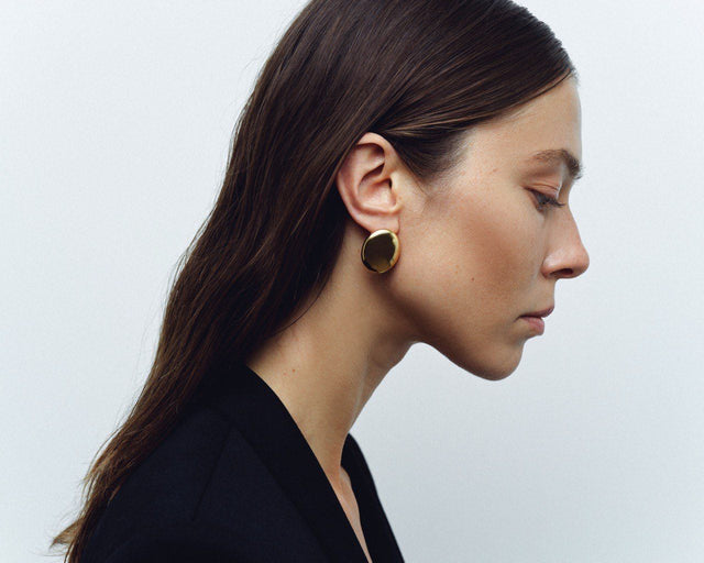 Earrings “Stone” big