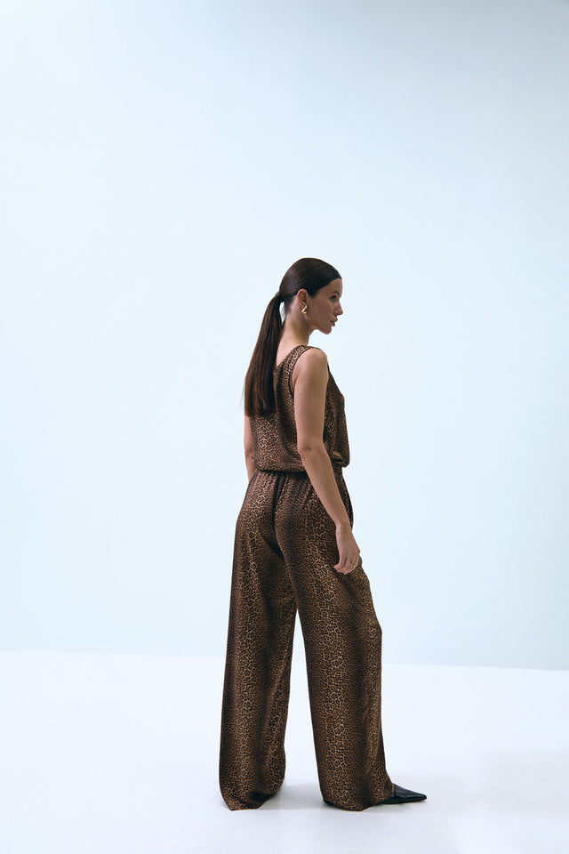 Leopard trousers