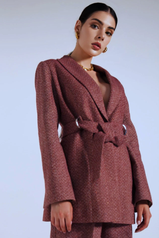Jacket with a ring