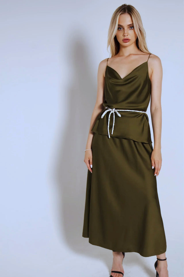 Silk skirt