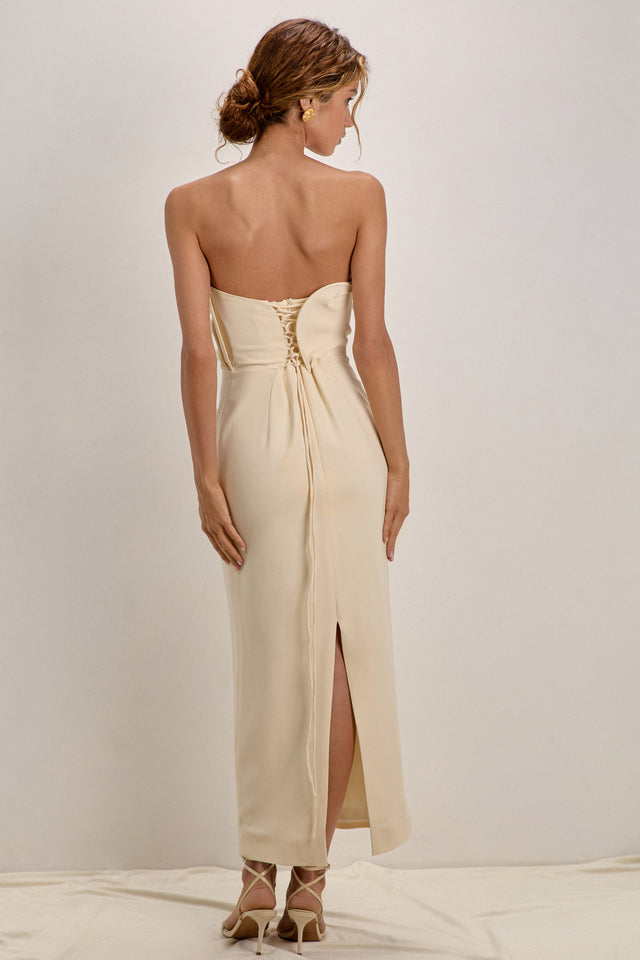 Milk Midi Dress Sofia