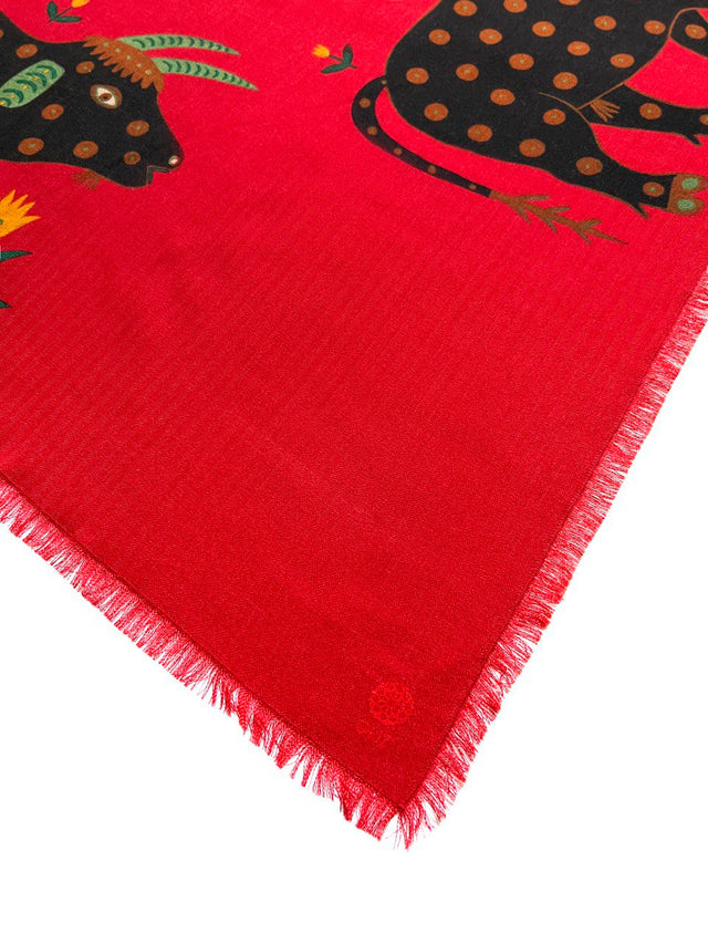 Wool scarf Coby