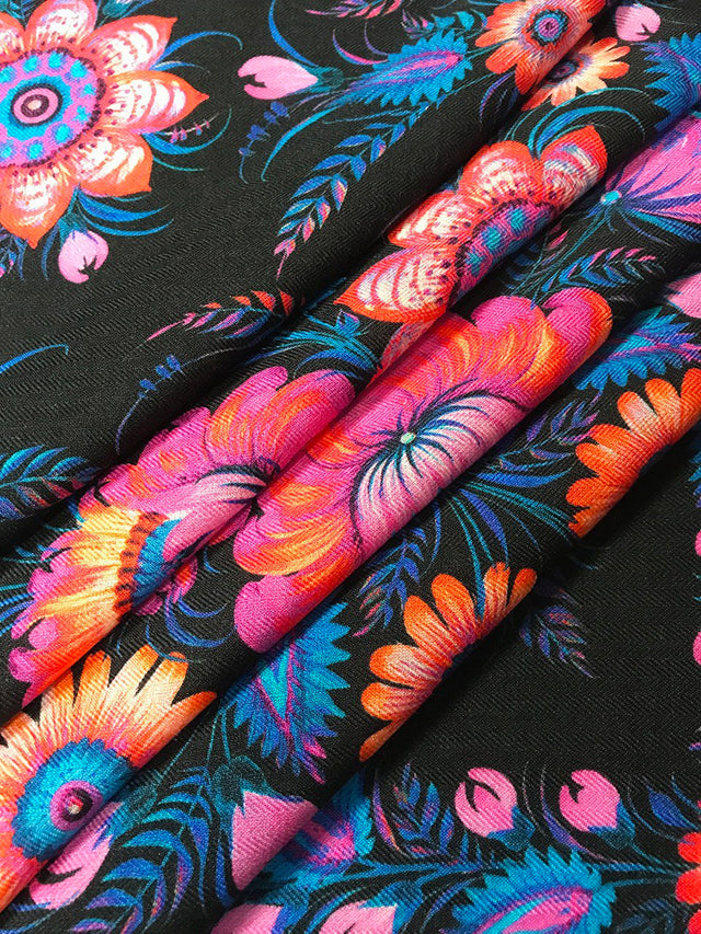 Wool scarf "Evening"