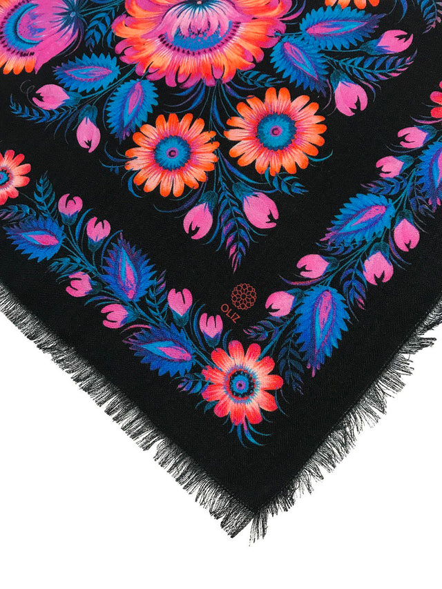 Wool scarf "Evening"