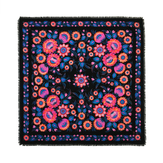 Wool scarf "Evening"