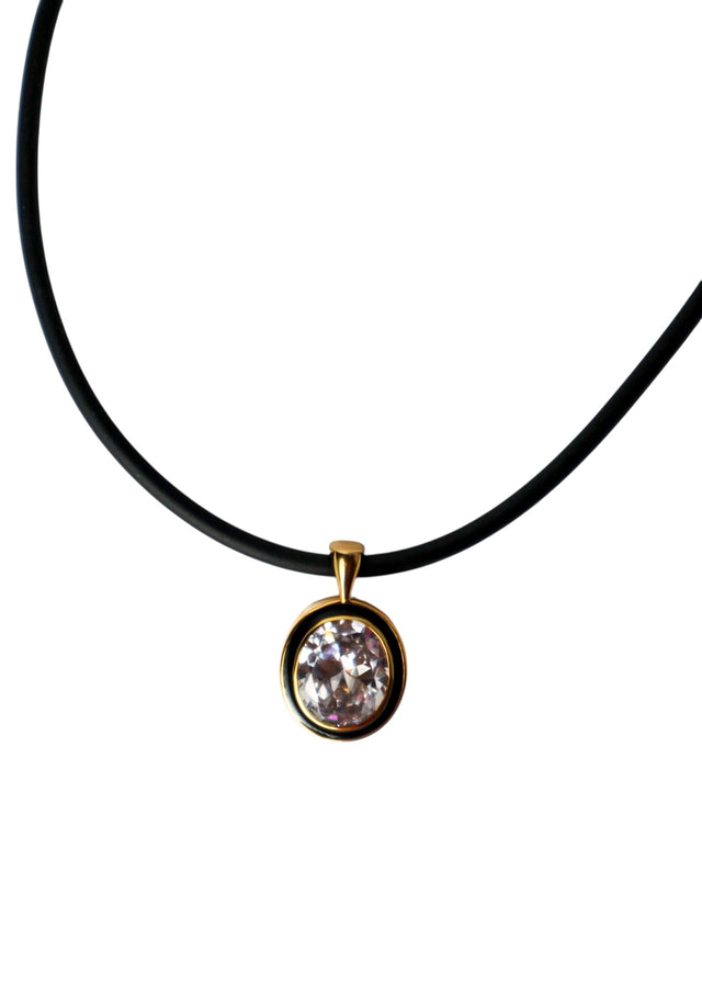 NECKLACE RAW DESIRE OVAL