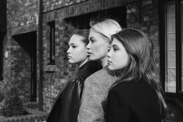 Kateryna Platunova (UFD London) with daughters