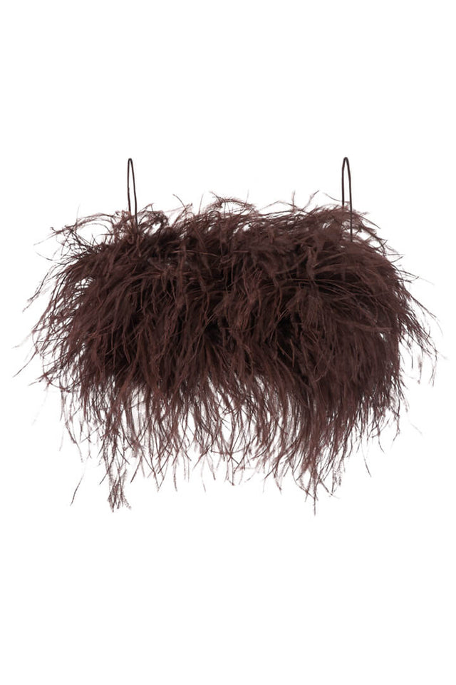 Brown Boa top front view