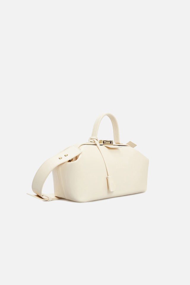 Baguette ivory bag