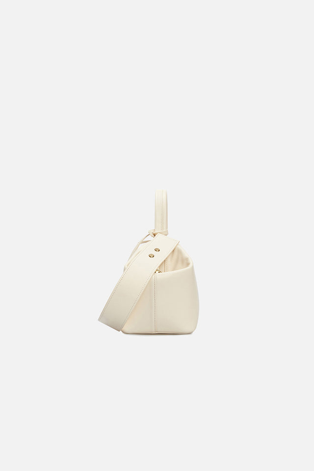 Baguette ivory bag