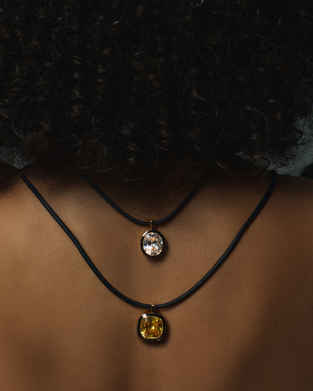 NECKLACE RAW DESIRE OVAL