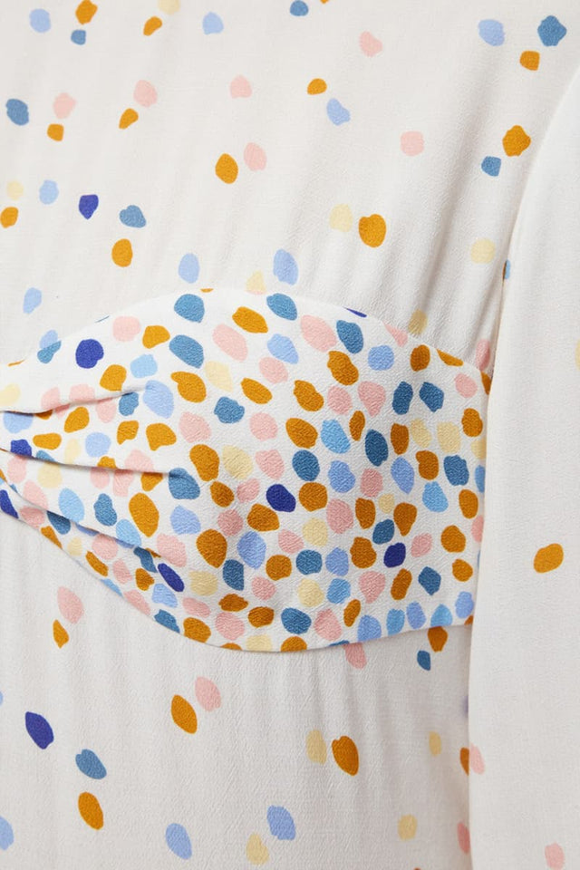 Bra dress, confetti front detail