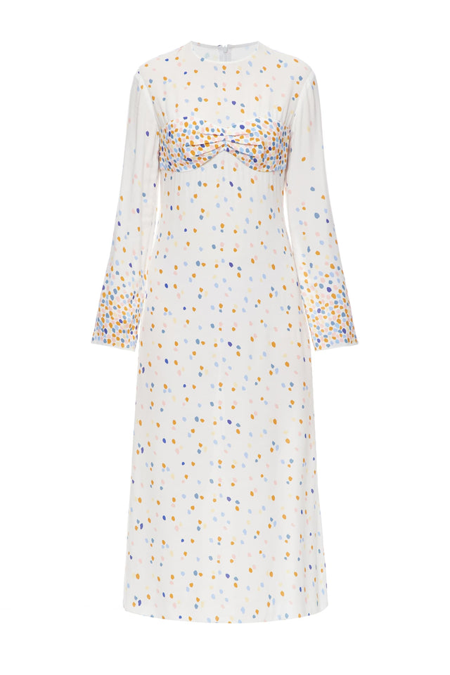 Bra dress, confetti front view