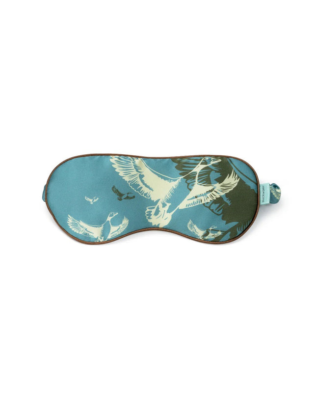 SILK SLEEP MASK - TEAL