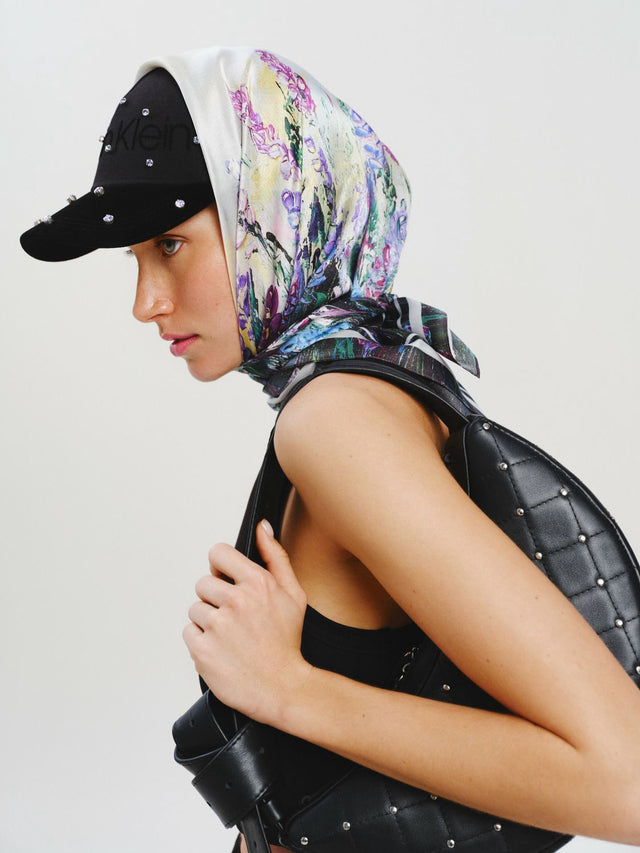 Premium silk scarf "Energy"