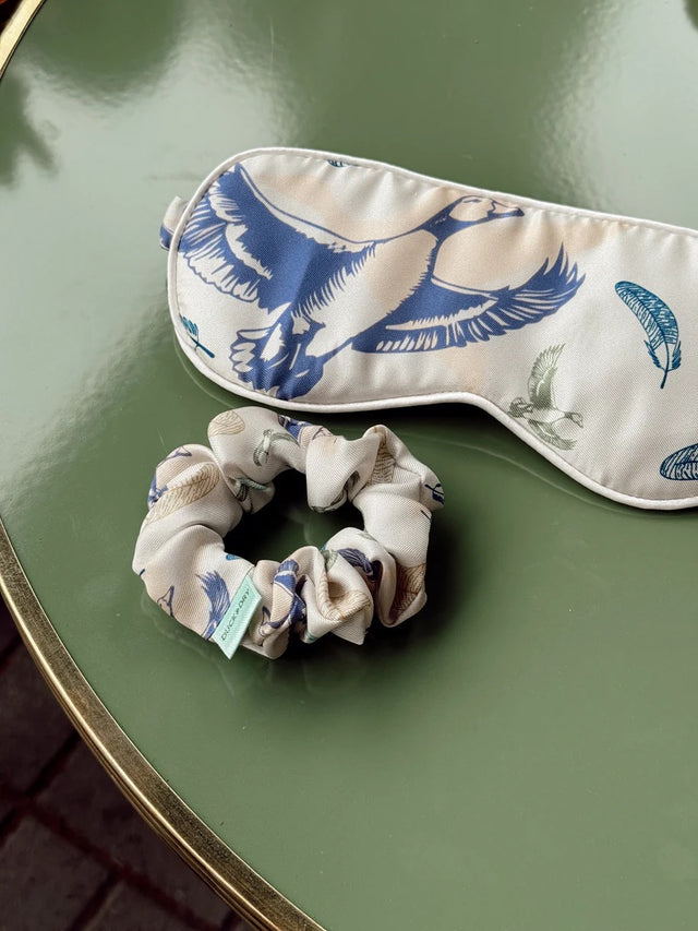 SILK SLEEP MASK - CREAM