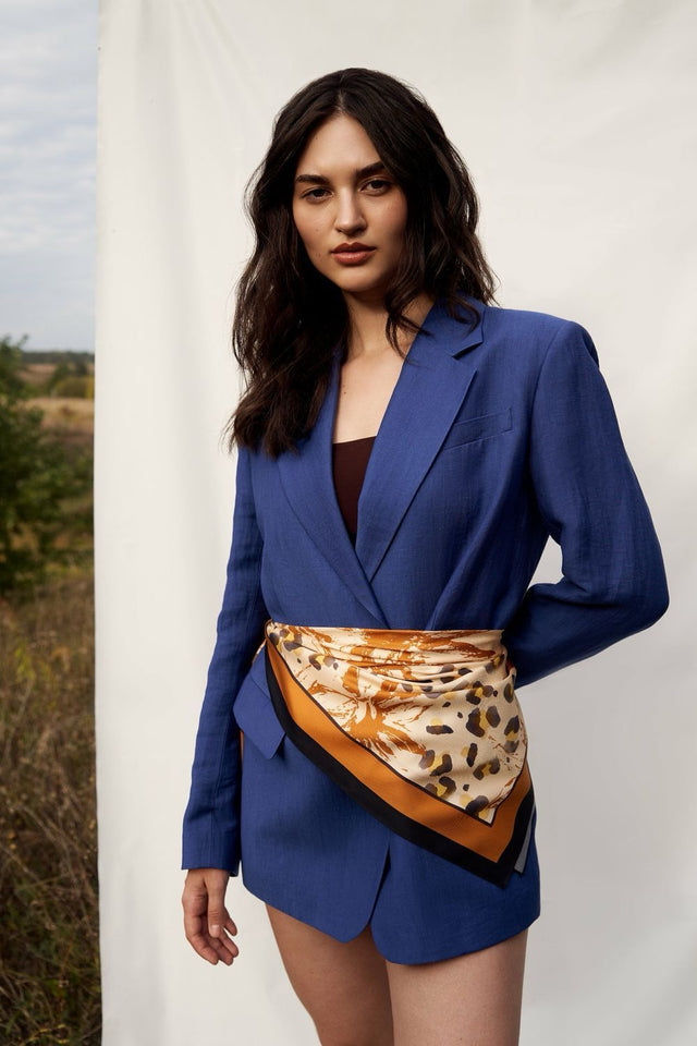 Premium silk scarf "Grace"