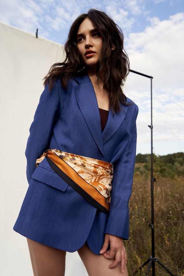 Premium silk scarf "Grace"