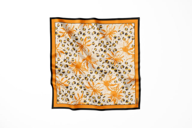 Premium silk scarf "Grace"