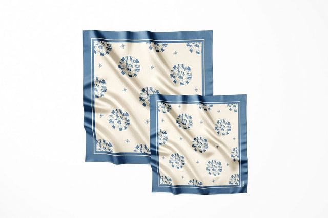 Premium silk scarf "Passion"