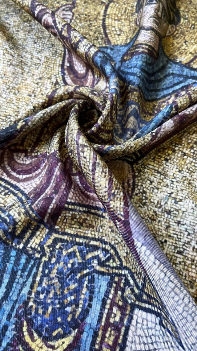Silk scarf "SainSit Demetrius of Thessalonica"