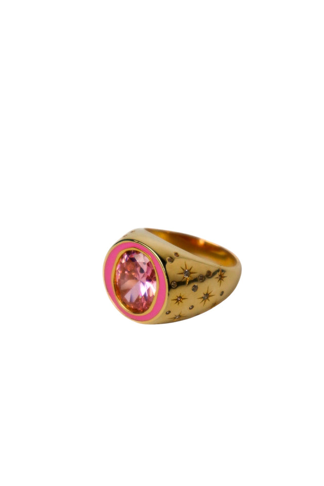 RING RAW DESIRE PINK