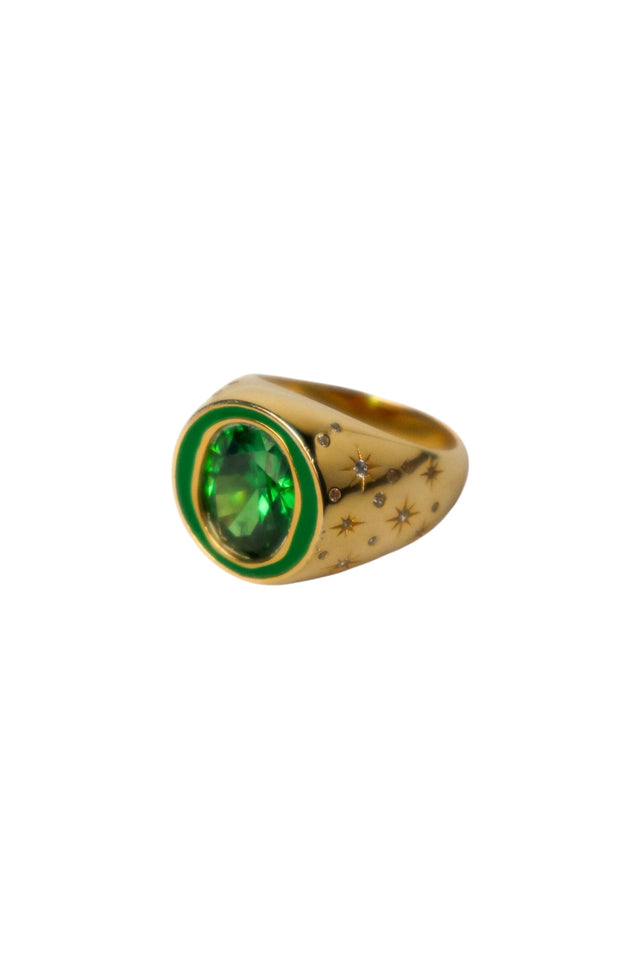 RING RAW DESIRE GREEN