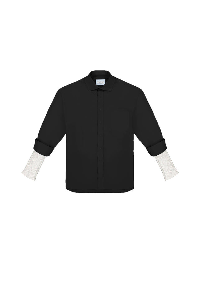 Black Redesignet sleeve shirt